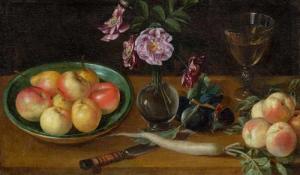 PLEPP JOSEPH 1595-1642,Still life with apples and a radish, also a knife ,Galerie Koller 2019-03-29