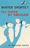 PLETSCHER 1919,WINTER SPORTS? FLY THERE BY SWISSAIR,1936,Christie's GB 2014-01-22