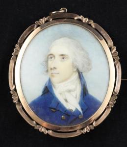 PLIMER Andrew 1763-1837,Miniature of a gentleman - John Christian Curwen, ,Gorringes GB 2013-05-15