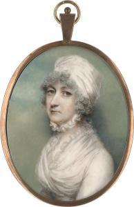PLIMER Andrew 1763-1837,Portrait einer Frau,1795,Galerie Bassenge DE 2023-11-30