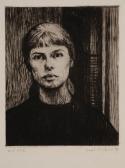 PLISKOVA Nadezda 1934-1999,Atelierporträt,1957,Leipzig DE 2021-07-03