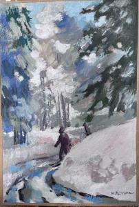 PLISSON Henry 1908-2002,Le chemin Creux,Art Valorem FR 2024-01-15
