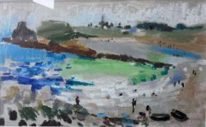PLISSON Henry 1908-2002,Plage bretonne,Art Valorem FR 2024-01-15