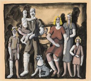 PLOBERGER Herbert 1902-1977,Family Pohl,1944,im Kinsky Auktionshaus AT 2019-02-26