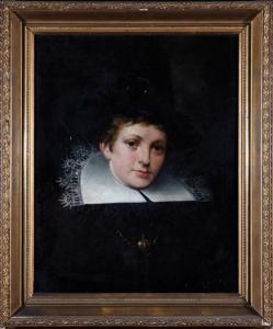 PLOLL Victor 1800-1800,Portrait of a Flemish Gentleman,1677,Mossgreen AU 2012-11-11