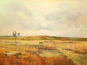PLONER Wilhelm 1941,Landscape,1987,5th Avenue Auctioneers ZA 2013-07-21