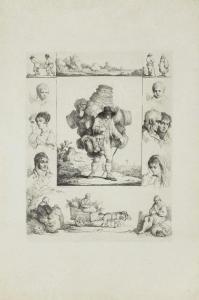 PLONSKI Michal 1782-1812,BASKET SELLER,1805,Agra-Art PL 2019-12-08