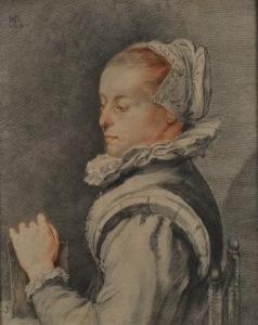 PLOOSE VAN AMSTELL Cornelius 1726-1798,Portrait of Maria Tesselsc,1612,Shapes Auctioneers & Valuers 2011-03-05