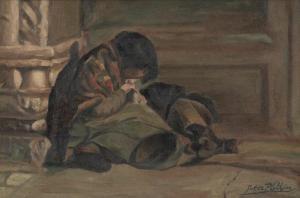 PLOTKIN Peter 1879-1960,San Antonio Orphans,Dallas Auction US 2012-01-28