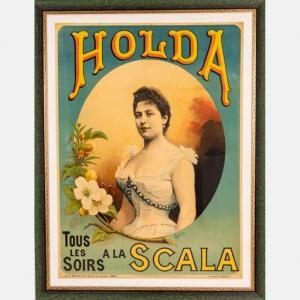 PLOUZEAU ET A GALLICE,Holda Tous les Soirs a la Scala,1890,Gray's Auctioneers US 2021-01-27