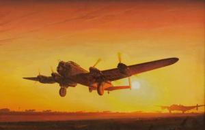 PLOWMAN Wilfred 1900,Lancaster Bomber,1981,Golding Young & Co. GB 2021-02-24