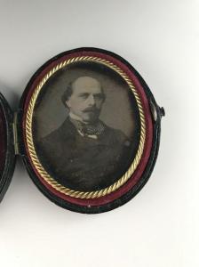 PLUMIER Victor 1821-1878,Portrait d'homme,1850,Yann Le Mouel FR 2020-03-20