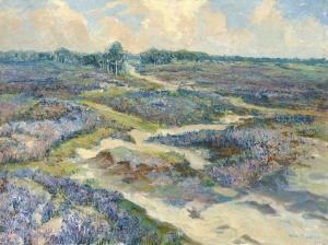 PLUYMERS Antoine 1910-1967,Heath landscape,1949,Glerum NL 2007-06-10