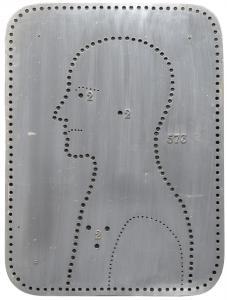 PNIEWSKA Barbara 1923-1988,Untitled (Outline of a Figure in Profile),William Doyle US 2023-06-07
