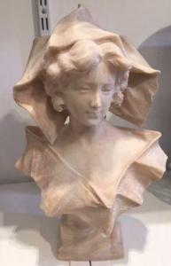 POCHINI Vittorio 1800-1900,Buste de jeune femme,Eric Caudron FR 2021-12-16