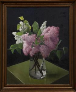 POCZMANSKI Kazimierz 1900-1982,"Still Life of Lilacs",1930,Neal Auction Company US 2023-06-16