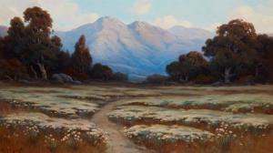 PODCHERNIKOFF Alexis Matthew 1886-1933,At the Foot of California Mountains N,John Moran Auctioneers 2023-11-14
