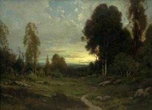 PODCHERNIKOFF Alexis Matthew 1886-1933,Twilight Landscape,1919,Clars Auction Gallery US 2009-03-07