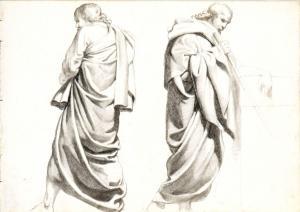 PODESTI Francesco 1800-1895,Studio per una figura togata,Bertolami Fine Arts IT 2023-11-23