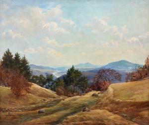 PODLIPNY Karl 1898-1961,Landscape by Zálezly,1940,Meissner Neumann CZ 2012-05-27