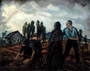 PODOLINI VOLKMANN Arthur 1891-1943,A szivárvány,1924,Nagyhazi galeria HU 2021-02-24