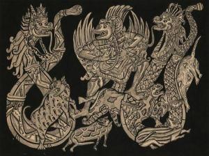 POETOE RAKA Goesti,Mythological Figures,Borobudur ID 2010-05-15