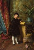 POGGI PIETRO 1800-1800,Ritratto di bimba in un interno borghese,Wannenes Art Auctions IT 2018-03-21