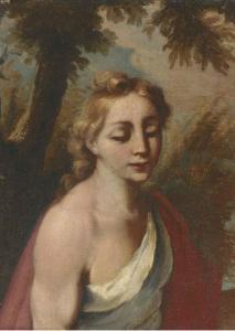 POGLIA Angelo 1681-1747,Saint John the Baptist,Christie's GB 2004-02-27
