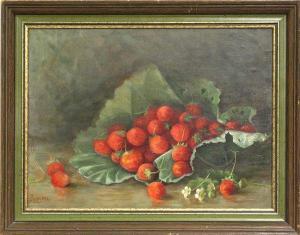 POGSON Annie 1857-1931,Still Life with Strawberries,Clars Auction Gallery US 2009-05-03