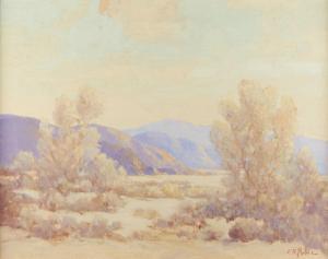 POHL Ernest H 1874-1956,Giant Smoke Trees In Coachella Desert,John Moran Auctioneers US 2018-05-22