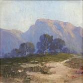 POHL Ernest H 1874-1956,Path through a landscape,John Moran Auctioneers US 2017-01-24