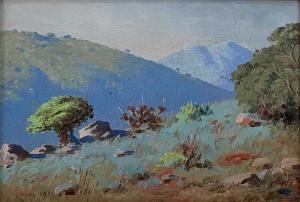 POHL Jack 1878-1944,South African landscape,1933,Rogers Jones & Co GB 2023-02-17