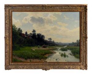 POHLE Hermann Emil 1863-1914,Landscape,Hindman US 2020-05-27