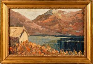 POIGNANT LUCIEN 1905-1941,Paysage de montagne,Osenat FR 2023-06-25