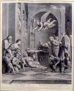 POILLY Jean Baptiste 1669-1728,La morte di santa Cecilia,Rubinacci IT 2008-03-11