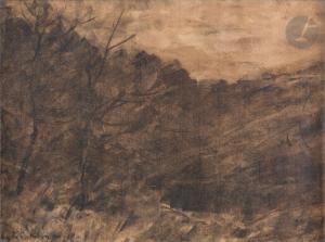POINTELIN Auguste 1839-1933,Paysage aux arbres,Ader FR 2024-03-22