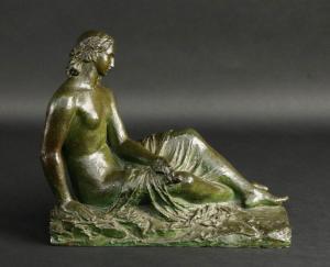 POISSON Pierre Marie 1876-1953,Femme assise drapée,Auxerre Enchères FR 2023-09-03
