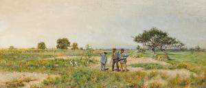 POKHITONOV Ivan Pavlovich 1851-1924,The Hunters,1887,Sotheby's GB 2021-06-08