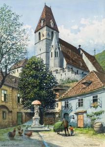 POKORNY Richard 1907-1997,Weissenkirchen in der Wachau,im Kinsky Auktionshaus AT 2018-02-20