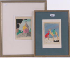 POLACK R,Camel and rider,1930,Burstow and Hewett GB 2016-12-14