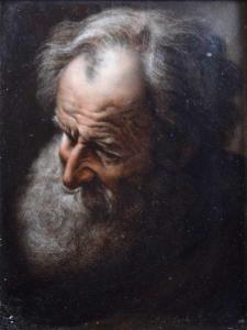 POLACK Solomon 1757-1839,Portrait of a bearded man,Peter Wilson GB 2022-10-20