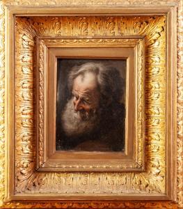 POLACK Solomon 1757-1839,STUDY OF THE HEAD OF A BEARDED MAN,Capes Dunn GB 2020-01-14