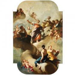 POLAZZO Francesco 1683-1753,LE SCIENZE E LE ARTI ADDUCONO ALL'IMMORTALITÀ,Sotheby's GB 2009-06-23