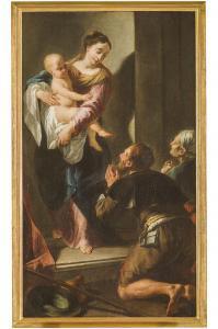 POLAZZO Francesco 1683-1753,Madonna dei pellegrini,Wannenes Art Auctions IT 2024-06-18