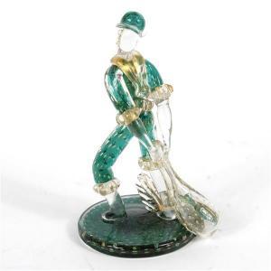 POLI Flavio 1900-1984,Fisherman figurine,1938,Ripley Auctions US 2019-08-24