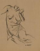 POLIAKOFF Nicolas Guerguievitch 1899-1976,Nudo,Art - Rite IT 2021-09-16