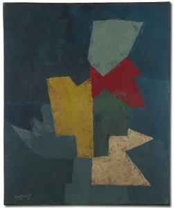 POLIAKOFF Serge 1900-1969,Composition abstraite,1954,Christie's GB 2019-06-04