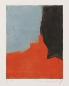 POLIAKOFF Serge 1900-1969,Composition rouge, grise et noire,1959,Winterberg Arno DE 2024-04-20