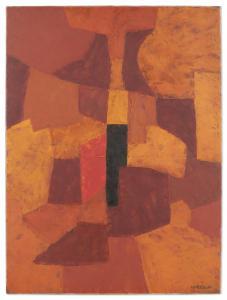 POLIAKOFF Serge 1900-1969,Orange,1956,Sotheby's GB 2024-04-23