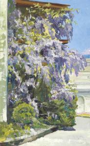 POLIAKOV Vitalii 1925-1997,Crimea. Wisteria at the Livadia Palace,1980,Christie's GB 2012-11-26